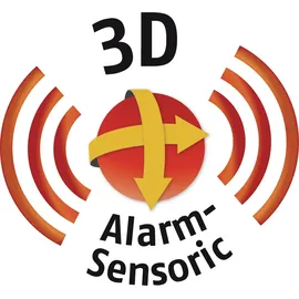 ABUS FOS550A Stangenschloss Weiß mit Alarm
