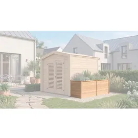 Weka Killarney Hochbeet 250 x 100 x 80 cm Natur