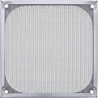 InLine Lüftergitter, Aluminium Filter, 120x120mm
