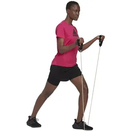 adidas Damen AEROREADY Made for Training Minimal Two-in-One Shorts HN1044 black/white