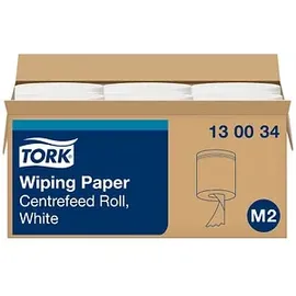 TORK Putztuchrollen Premium M2 1-lagig weiß, 471 Blätter, 6 Rollen