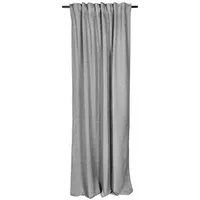 Esprit Vorhang FUN Schlaufenvorhang (1 St), Schlaufe, Polyester, 130 x 250 cm in Grau grau