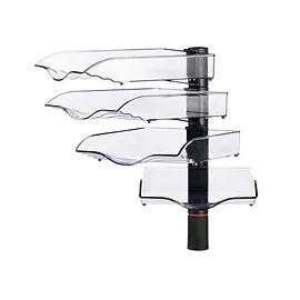 Novus Briefablage-Schwenkflügler CopySwinger anthrazit, 4 Fächer