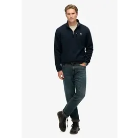 Superdry Storm Fleece Half Zip Sweatshirt Herren Navy M