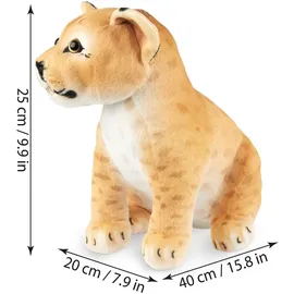 Brubaker Löwin Kuscheltier 30 cm Braun