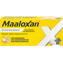 MAALOXAN 25 mVal Kautabletten 50 St