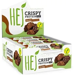 HEJ Natural HEJ Crispy Vegan Protein Bar (12x45g) Double Chocolate EINHEITSFARBE 12 x 45 g