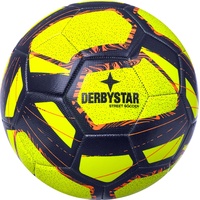 Derbystar Unisex – Erwachsene Street Soccer Fußballbälle, Gelb Blau