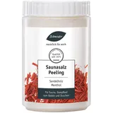 Saunabedarf Schneider - Saunasalz watteweich, Salinensalz Sandelholz, für Sauna, Dampfbad, Infrarotkabine, Dusche 1000g