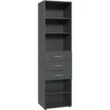 WIMEX Standregal 40 x 40 x 185 cm Grau