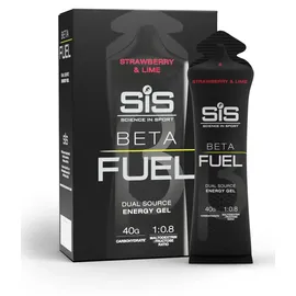 Science in Sport BETA Fuel Dual Source Gel Erdbeere Limette 6 x 60 ml