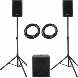 Pronomic Powerstage Concert 1508 2.1 Aktive PA-Anlage 700 Watt