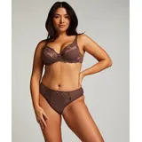 Hunkemöller Hochgeschnittener Slip Diva Braun XL