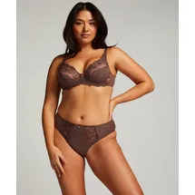 Hunkemöller Hochgeschnittener Slip Diva Braun XL
