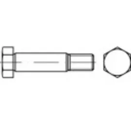 TOOLCRAFT Sechskant-Passschrauben M12 65 mm 25 Stück