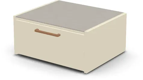 Brabura CT 80 Kamado Modul - Pietra Di Luna / Perle Blanche / Holzgriff