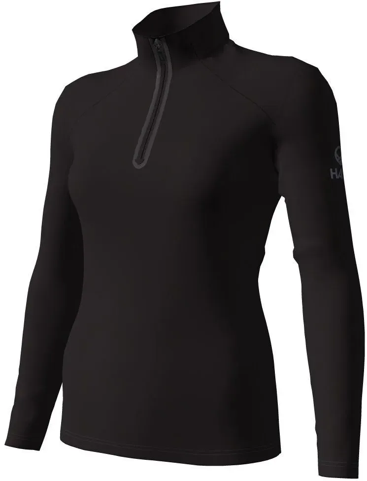 Mode&Accessoires HALTI Halti Moodi Half-Zip Shirt Woman Funktionsshirt - Black - 40