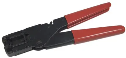 Kompressionszange FWQ 1 für F-Stecker – Profi-Werkzeug für Koaxialkabel RG6/RG59 | SAT & TV Montage