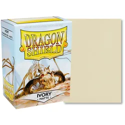 Matte Sleeves 100 - Standard Size - Ivory