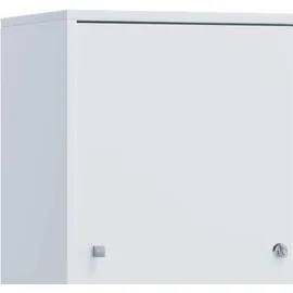 VCM Büroschrank Lona L weiß