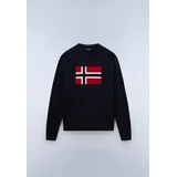 Napapijri D-mura C Pullover Blau Marine M