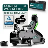 CARGO VA Intelligent Vehicle Accessories Rangierwagenheber Stahl 130–330 mm grün