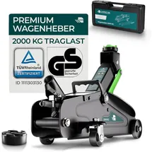 CARGO VA Intelligent Vehicle Accessories Rangierwagenheber Stahl 130–330 mm grün