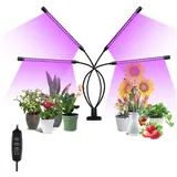 Clanmacy Pflanzenlampe LED Pflanzenlicht 80 LEDs Grow Lampe Pflanzenleuchte Wachstumslampe