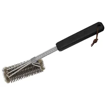 cozze Grillbürste 40 x 7 x 6 cm Edelstahl Schwarz