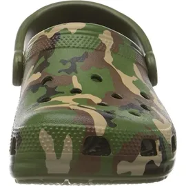 Crocs Classic Printed Camo Clog army green/multi 39-40