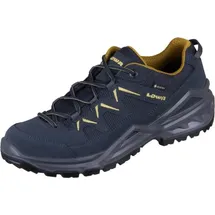 Lowa Sirkos Evo GTX Lo Herren stahlblau/senf 46,5