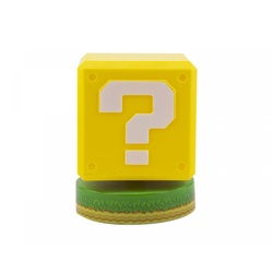 Paladone Icon Light - Super Mario Question Block 3D Lampe V3