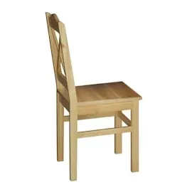 Erst-Holz Küchenstuhl Massivholzstuhl Esszimmerstuhl Kiefer 2x Stühle 90.71-20-D