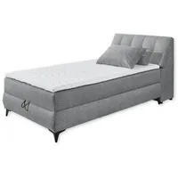 Ed exciting design ATLANTIS Boxbett 120x200 in Grau -