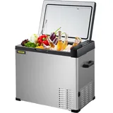 Vevor Elektrische Kühlbox 50 L Auto Kühlbox Kompressor Gefrierbox Kühlbox Auto -20 °C - 20 °C Camping Kühlschrank 12 / 24 V