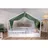 tiSsi tiSsi® Baldachin Musselin für Hausbetten 120-140x200 cm grün | Gr.: onesize
