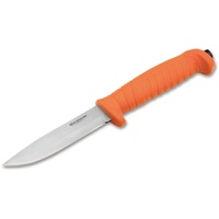 Magnum Unisex – Erwachsene Knivgar SAR Orange feststehendes Messer, Silber, 22,6 cm