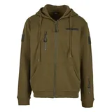 Brandit Textil Brandit Tactical Sweat Jacket oliv, Größe L