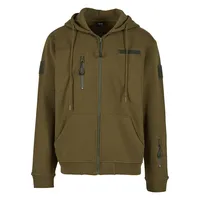Brandit Textil Brandit Tactical Sweat Jacket oliv, Größe L