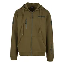 Brandit Textil Brandit Tactical Sweat Jacket oliv, Größe L