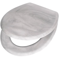baliv WC-Sitz Cavone II mit Absenkautomatik Duroplast Marmor Grau