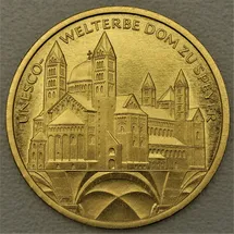 Bayerisches Hauptmünzamt München 1/2 Unze Goldmünze - 100 Euro Dom zu Speyer 2019