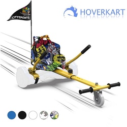 HITWAY Balance Scooter Kart Hoverkart Für 6,5" 8" 10" Hoverboard gelb
