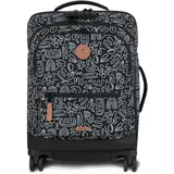 Cabaia Essentials Trolley Amiens 4-Rollen Cabin 55 cm / 21 l dunkelblau/grau