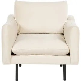 Beliani Sessel VINTERBRO Samtstoff 0 x 0 x 0 cm Beige
