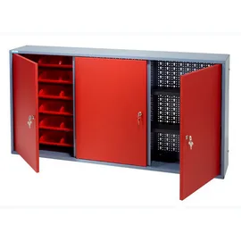 KÜPPER Hängeschrank Rot, Silber