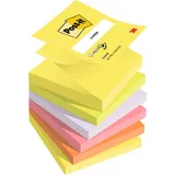 Post-it Post-it® Z-Notes Haftnotizen R330NR farbsortiert 6 Blöcke