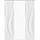VISION S Schiebegardine VISION S "LAURINA 3er SET" Gr. 1, grau, B:60cm H:260cm, Polyester, Gardinen, Schiebevorhang Digidruck 3er Set LAURINA