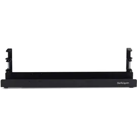 Startech StarTech.com Under Desk Cable Management Tray, Clamp-on Installation - Schwarz
