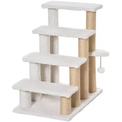 PawHut Katzentreppe Spanplatte, Jute